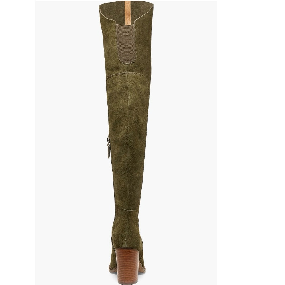 New Kelsi dagger brooklyn Logan over the knee olive green boots - Picture 5 of 6